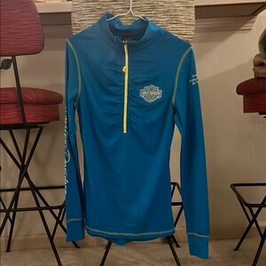 Harley-Davidson Blue Long Sleeve Shirt